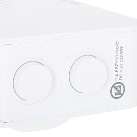 Adler | Grzejnik | AD 7725w | Termowentylator | 2000 W | Liczba poziomów mocy 2 | Biały | Nie dotyczy