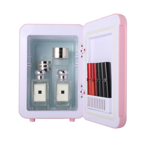 Adler | Mini lodówka | AD 8084 | Wolnostojąca | Spiżarnia | Wysokość 27 cm | Pojemność netto lodówki 4 L | Różowy