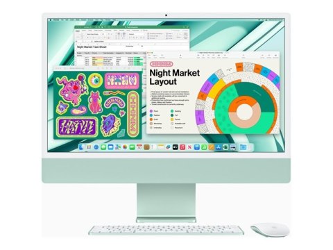 Apple | Desktop | LED | Pamięć wewnętrzna 8 GB | SSD 256 GB | Apple M3 8-rdzeniowy | Brak napędu optycznego | Język klawiatury s