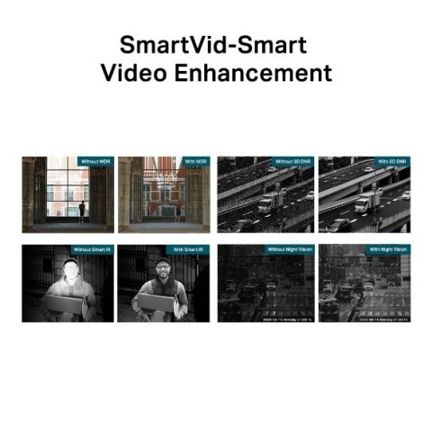 TP-LINK | Pełnokolorowa kamera sieciowa | VIGI C350(2.8mm) | 36 miesięcy | Bullet | 5 MP | 4mm/F1.6 | Power over Ethernet (PoE)