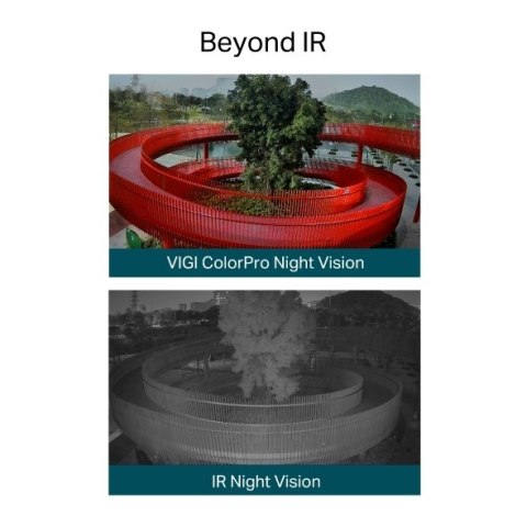 TP-LINK | Zewnętrzna, noktowizyjna kamera sieciowa ColorPro | VIGI C340S(4mm) | 36 miesięcy | Bullet | 4 MP | Fixed | Power over