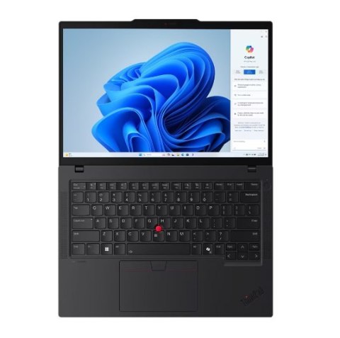 ThinkPad T14 Gen 5 | Czarny | 14 " | IPS | WUXGA | 1920 x 1200 pikseli | Anti-glare | Intel Core U7 | 155U | 64 GB | SO-DIMM DDR