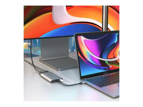 Uniwersalny adapter USB-C do podwójnego HDMI z przepustowością mocy 100W PD | USB-C do HDMI | Adapter