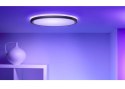 WiZ Smart WiFi SuperSlim Ceiling 32W 545mm RGBW, Black Wizarding World