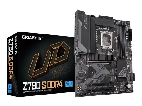 Z790 S DDR4 | Rodzina procesorów Intel | Gniazdo procesora LGA1700 | DDR4 | Obsługiwane interfejsy dysków twardych SATA, M.2 | L