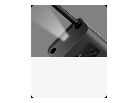 Xiaomi | Przenośna elektryczna sprężarka powietrza 2 | Wstępnie ustawione ciśnienie, zatrzymuje się po napełnieniu; Cyfrowe wykr