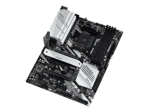 ASRock | X570 Pro4 | Rodzina procesorów AMD | Gniazdo procesora AM4 | DDR4 DIMM | Gniazda pamięci 4 | Obsługiwane interfejsy dys