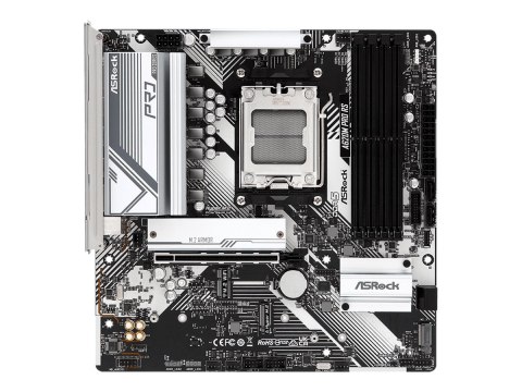 ASRock | A620M PRO RS | Rodzina procesorów AMD | Gniazdo procesora AM5 | DDR5 DIMM | Obsługiwane interfejsy dysków twardych SATA