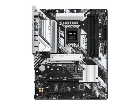ASRock | B760 PRO RS/D4 | Rodzina procesorów Intel | Gniazdo procesora LGA1700 | DDR4 DIMM | Gniazda pamięci 4 | Obsługiwane int