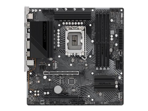 ASRock | Z790M PG LIGHTNING/D4 | Rodzina procesorów Intel | Gniazdo procesora LGA1700 | DDR4 DIMM | Obsługiwane interfejsy dyskó