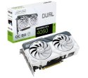 Asus | DUAL-RTX4060-O8G-WHITE | NVIDIA | 8 GB | GeForce RTX 4060 | GDDR6 | Ilość portów HDMI 1 | PCI Express 4.0 | Taktowanie pa