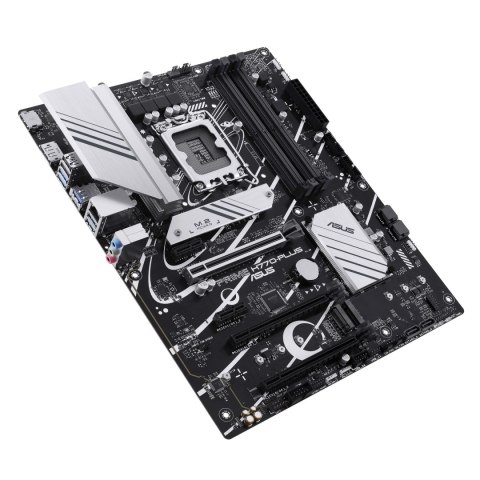 Asus | PRIME H770-PLUS | Rodzina procesorów Intel | Gniazdo procesora LGA1700 | DDR5 DIMM | Gniazda pamięci 4 | Obsługiwane inte