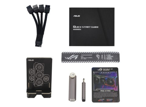 Asus | ROG STRIX-RTX4090-O24G-GAMING | NVIDIA | 24 GB | GeForce RTX 4090 | GDDR6X | Ilość portów HDMI 2 | PCI Express 4.0 | Pręd