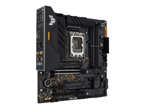 Asus | TUF GAMING B660M-PLUS WIFI | Rodzina procesorów Intel | Gniazdo procesora LGA1700 | DDR5 | Liczba złączy SATA 4
