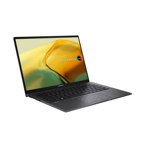 Asus | Zenbook 14 OLED UM3402YA-KM453W | Jade Black | 14 " | OLED | 2.8K | 2880 x 1800 | 90 Hz | Gloss | AMD Ryzen 5 | 7530U | 1