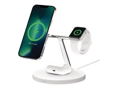 Belkin | Pro MagSafe 3w1 Wireless Charging Stand + zasilacz sieciowy | BOOST CHARGE