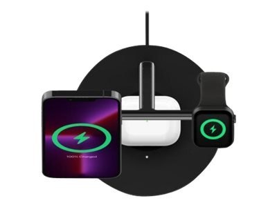 Belkin | Pro MagSafe 3w1 Wireless Charging Stand + zasilacz sieciowy | BOOST CHARGE