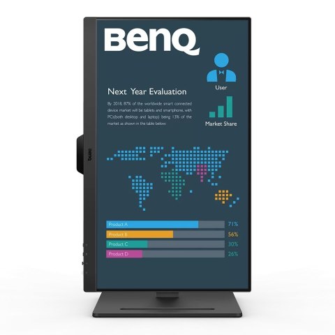 Benq BL2490T | 23.8 " | IPS | 16:9 | 100 Hz | 5 ms | 1920 x 1080 pixels | 250 cd/m² | HDMI ports quantity 2