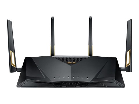 Bezprzewodowy dwuzakresowy router gigabitowy, UK | RT-AX88U PRO | 802.11ax | 1148+4804 Mbit/s | 10/100/1000 Mbit/s | Porty Ether