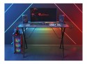 Biurko Genesis Holm 200 RGB z ergonomicznymi narożnikami prostokątnymi