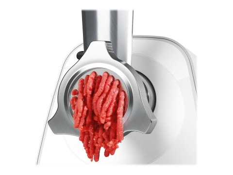 Bosch | Meat mincer SmartPower | MFW2510W | White | 350 W | Number of speeds 1 | 2 Discs: 3.8 and 8 mm; Sausage filler accessory