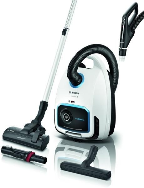 Bosch | Vacuum cleaner | ProSilence BGB6SIL1 | Bagged | Power 700 W | Dust capacity 4 L | White