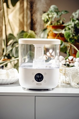 Camry | CR 7973w | Nawilżacz | 23 W | Pojemność zbiornika na wodę 5 L | Odpowiedni do pomieszczeń do 35 m² | Ultradźwiękowy | Wy