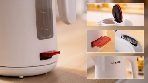 Bosch Kettle | TWK2M161 MyMoment | Electric | 2400 W | 1.7 L | Plastic | 360° rotational base | White