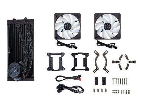 Cooler Master | MasterLiquid 240L Core ARGB Cooler | Black | Cooler