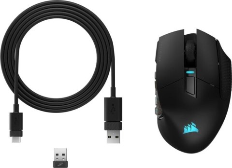 Corsair | Gaming Mouse | SCIMITAR ELITE RGB | Wireless Gaming Mouse | Optical | Gaming Mouse | Black | Yes