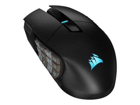 Corsair | Gaming Mouse | SCIMITAR ELITE RGB | Wireless Gaming Mouse | Optical | Gaming Mouse | Black | Yes