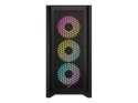 Corsair | Obudowa PC ze szkła hartowanego | iCUE 4000D RGB AIRFLOW | Okno boczne | Czarny | Mid-Tower | Zasilacz w zestawie Nie