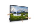 Dell | 86 " | IPS | 4K UHD | 16:9 | 60 Hz | 8 ms | Ekran dotykowy | 3840 x 2160 pikseli | 350 cd/m² | Porty HDMI w ilości 4 | Cz