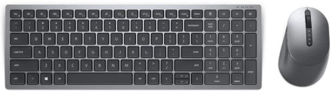 Dell | Keyboard and Mouse | KM7120W | Keyboard and Mouse Set | Wireless | Batteries included | EN/LT | Bluetooth | Titan Gray |