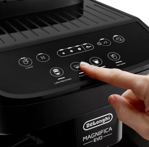 Delonghi | Coffee Maker | ECAM290.51.B Magnifica Evo | Pump pressure 15 bar | Built-in milk frother | Automatic | 1450 W | Black