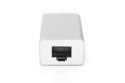 Digitus | 3-portowy koncentrator USB typu C + Gigabit Ethernet