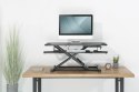 Digitus DA-90380-1 Ergonomic Workspace Riser | 10-50 cm | Maximum load weight 15 kg | Black