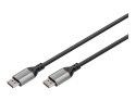 Digitus | DB-340105-010-S | DisplayPort do DisplayPort DisplayPort męski (wersja 1.4) | DisplayPort męski (wersja 1.4)