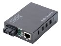 Digitus | Fast Ethernet Media Converter, wielomodowe złącze SC, 1310nm, do 2km | DN-82020-1 | SC duplex | 10/100M port RJ45