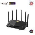 Dwuzakresowy Gigabitowy Router WiFi6 | TUF Gaming AX6000 | 802.11ax | 1148+4804 Mbit/s | 10/100/1000 Mbit/s | Porty Ethernet LAN