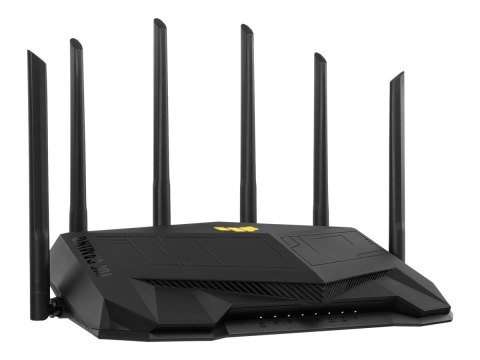 Dwuzakresowy Gigabitowy Router WiFi6 | TUF Gaming AX6000 | 802.11ax | 1148+4804 Mbit/s | 10/100/1000 Mbit/s | Porty Ethernet LAN
