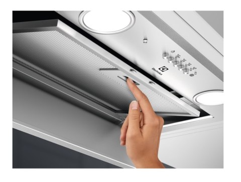 Electrolux | Hood | LFG716X | Built-in | Energy efficiency class A | Width 54 cm | 580 m³/h | Electronic | LED | Stainless steel