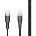 Fixed | Braided Cable USB-C/Lightning, 1.2 m | FIXDB-CL12-BK