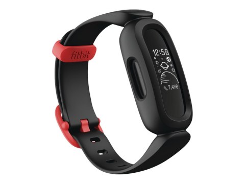 Fitbit | Ace 3 | Fitness tracker | OLED | Touchscreen | Waterproof | Bluetooth | Black/Racer Red