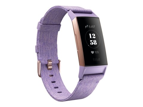 Fitbit | Charge 3 | Steps and distance monitoring | Fitness tracker | NFC | OLED | Heart rate monitor | Activity monitoring 24/7