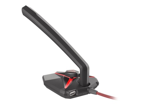 Genesis | Mikrofon gamingowy | Radium 200 | Czarno-czerwony | USB 2.0