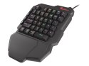 Genesis | NKG-1319 | Klawiatura dla graczy | Podświetlenie LED RGB | USA | Czarna | Przewodowa