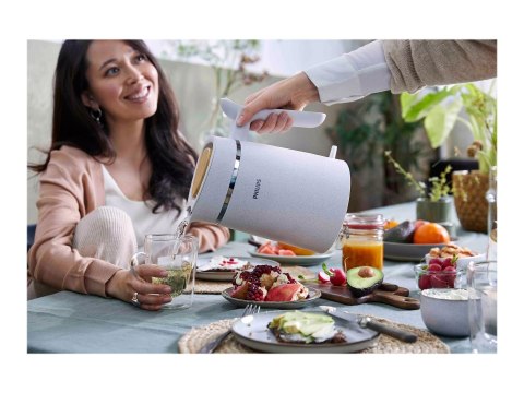 Philips Kettle | HD9365/10 Eco Conscious Edition | Electric | 2200 W | 1.7 L | 100% bioplastic | 360° rotational base | White Ma
