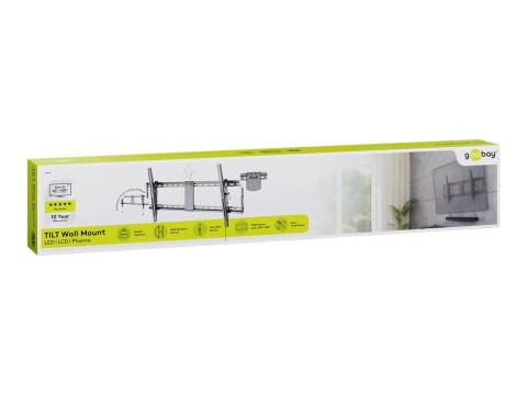 Goobay | Uchwyt ścienny | Uchwyt ścienny TV Pro TILT (XL) | Czarny