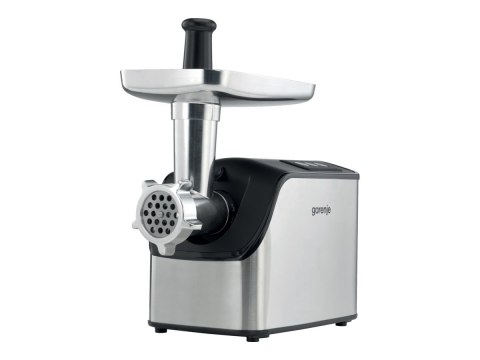 Gorenje | Maszynka do mięsa | MG2202XE | Stal nierdzewna/czarny | 2200 W | Liczba prędkości 1 | Wydajność (kg/min) 2.2